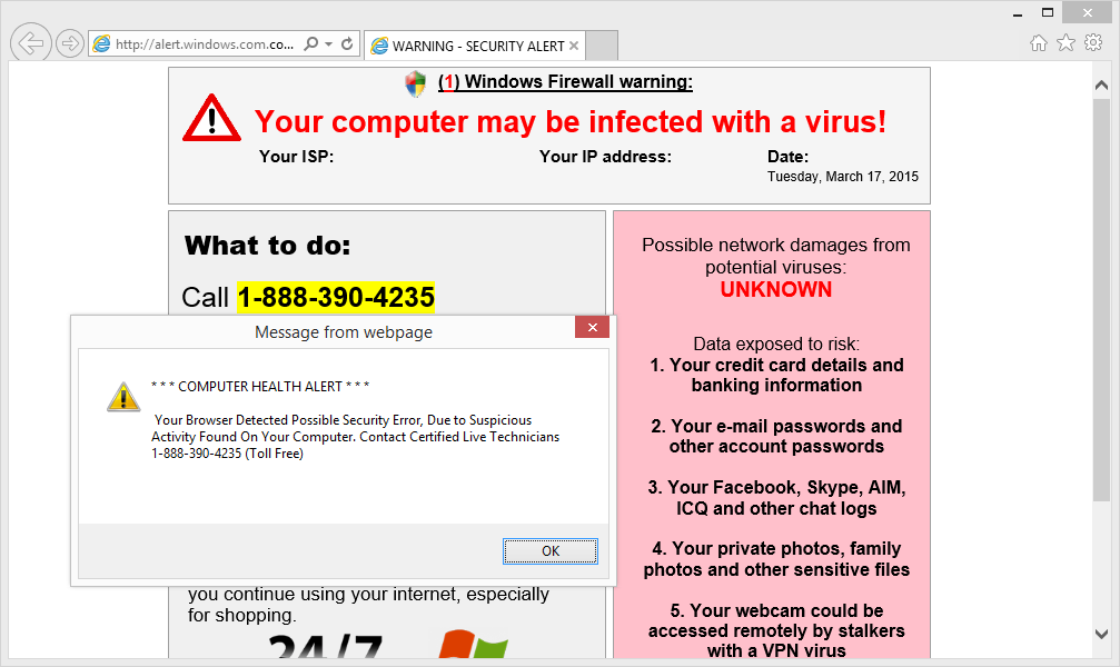 computer health alert large